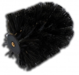 SPARE BRUSH BLACK PLASTIC - SCREW ON METALIA 11, 12
