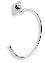 METALIA 12 Round towel holder, chrome