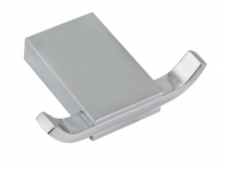 METALIA 9 double hanger, chrome