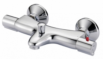 AQUALIGHT thermostatic bath mixer, chrome