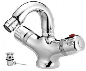AQUAMAT Standing bidet mixer, chrome