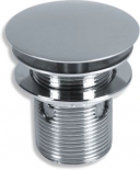 Waste for wash basin without spillway