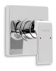 SHOWER BUILT-IN MIXER SHARP CHROME