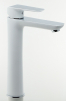 TINA Standing washbasin mixer, white  #2