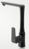 NOBLESS TINA standing sink mixer, swivel spout, black #2