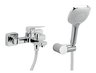 Bathroom set for bathtube Nobless Ego, chrome