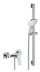 Bathroom set for shower Nobless Ego, chrome