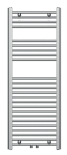 Bathroom radiator 450x1200, straight type, chrome,V-50mm