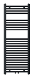 Bathroom radiator 450x1200, straight type,black,V-50mm