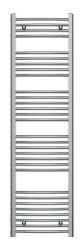Bathroom radiator 450x1600, rounded type, chrome