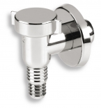 External washing machine siphon DN32, chrome