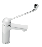 BASIN MIXER WITHOUT POP-UP WASTE MEDICAL METALIA 54 CHROME