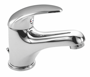 BASIN MIXER WITHOUT POP-UP WASTE METALIA 55 CHROME