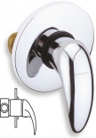 METALIA 55 1-function concealed shower mixer, chrome