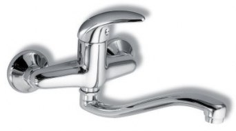 SINK BASIN MIXER 150 MM METALIA 55 CHROME