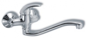 SINK MIXER 100 MM MEDICAL LEVER METALIA 55 CHROME