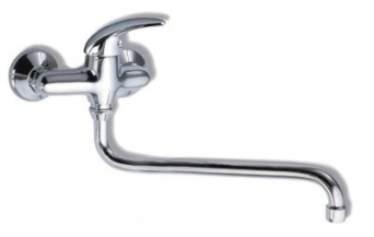 SINK BASIN MIXER 100 MM METALIA 55 CHROME