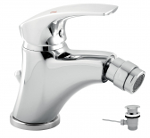 METALIA 57 standing bidet mixer, pop-up wate, chrome