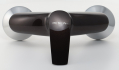 Wall-mounted shower mixer without accessories, EBONY #2