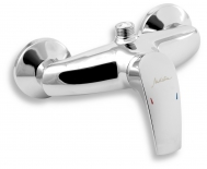 METALIA 57 Wall-mounted shower with upper outlet, chrome