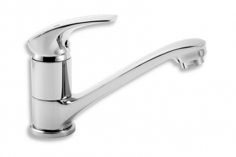METALIA 57 standing sink mixer, swivel pout, chrome