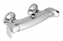 METALIA 57 Wall-mounted thermostatic shower mixer, chrome