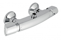METALIA 57 thermostatic shower mixer with upper connection. chrome