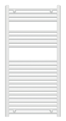 Bathroom radiator 600x1200, straight type, white
