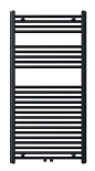 Bathroom radiator 600x1200, straight type,black,V-50mm