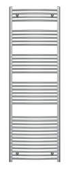 Bathroom radiator 600x1800, rounded type, chrome