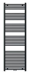 Bathroom radiator 600x1800, straight type,black,V-50mm