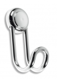 METALIA SHOWER single hook, chrome