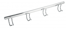 METALIA SHOWER four peg hook, chrome