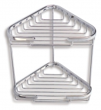 METALIA SHOWER double small corner rack, chrome