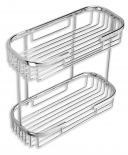 METALIA SHOWER double rack, chrome