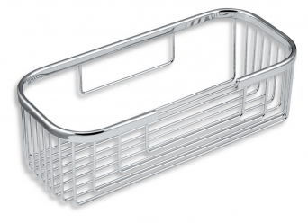 METALIA cosmetics basket, chrome