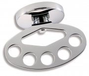 METALIA 1 toothbrush holder, chrome