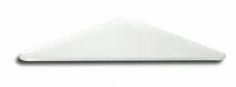SPARE GLASS FOR CORNER SHELF CLEAR METALIA 4