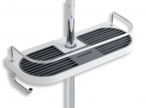EMOTION universal shelf for sliding bars, white