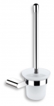 TITANIA NATY wall-mounted toilet brush, chrome