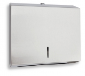 Paper towel dispenser, stainless steel