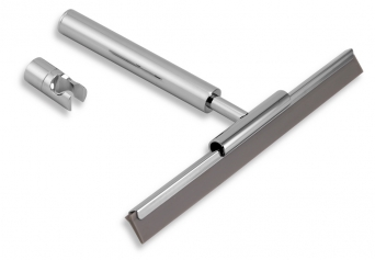 HOTEL PROGRAM Shower door wiper, chrome