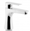 ALGEO SQUARE standing washbasin mixer, chrome #1