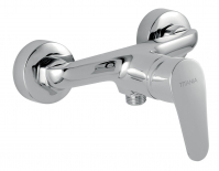 Shower mixer without accessories