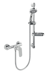 Bathroom set for shower Titania Cosmos, chrome