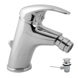 LUX Standing bidet mixer, chrome