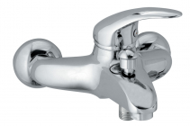 LUX Wall-mounted bath mixer, chrome