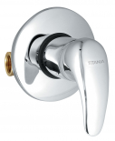 SHOWER BUILT-IN MIXER TITANIA LUX CHROME