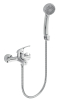 Bathroom set for bathtube Titania Iris, chrome #1