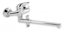 IRIS Wall-mounted bath mixer, chrome